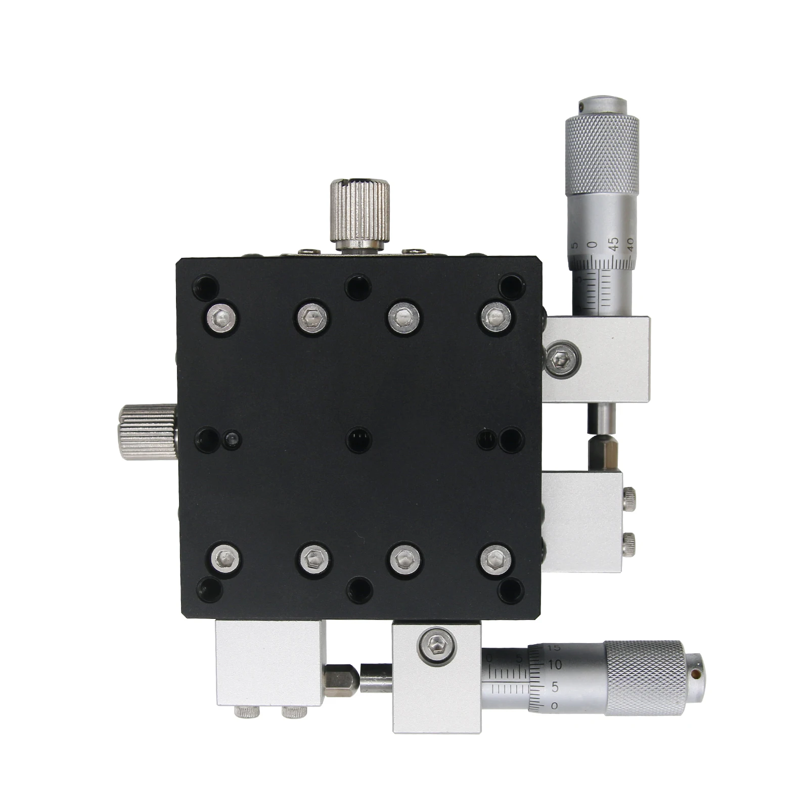 

High Precision XY60-L-30 60*60mm XY Axis Displacement Platform Trimming Station Sliding Table Manual Linear Stage