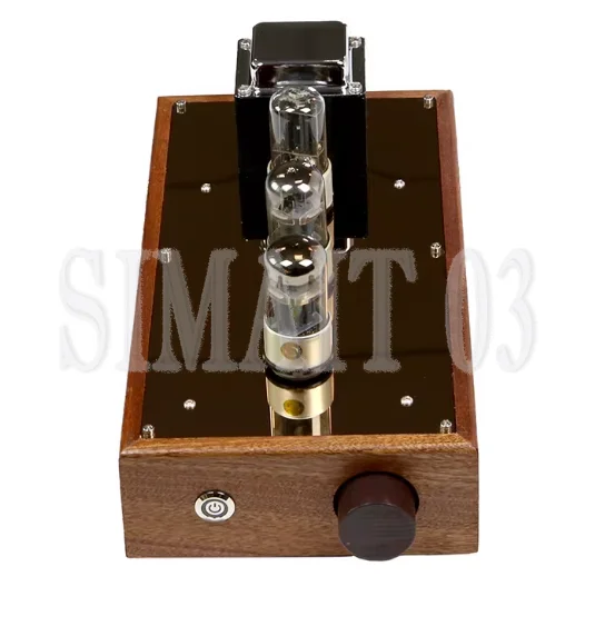 6N8P / 6SN7 / CV181 Tube Preamp with 6Z5P Rectifier | Hi-Fi Solid Wood Chassis