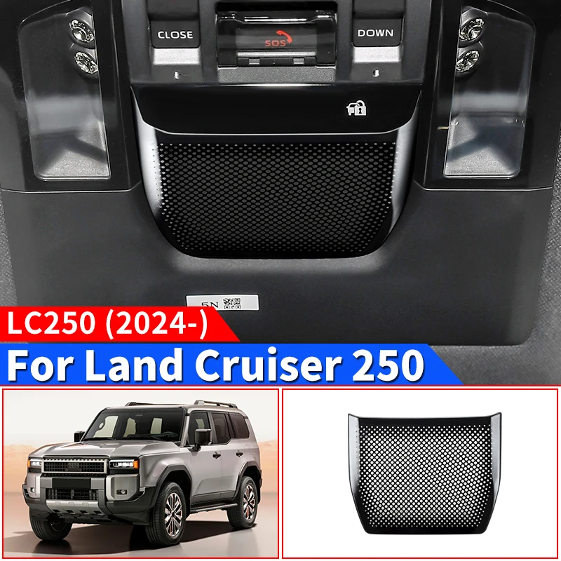 

For 2024 Toyota Land Cruiser 250 Front reading lamp horn Decoration cover LC250 Interior upgraded Accessories Modification