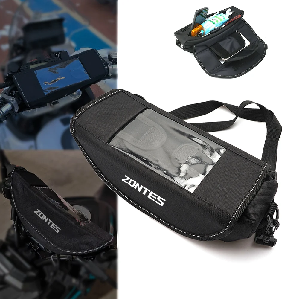 New For ZONTES Zontes 350 GK ABS gk125 Motorcycle Accessories Tool bag Waterproof Bag Storage Handlebar bag Travel
