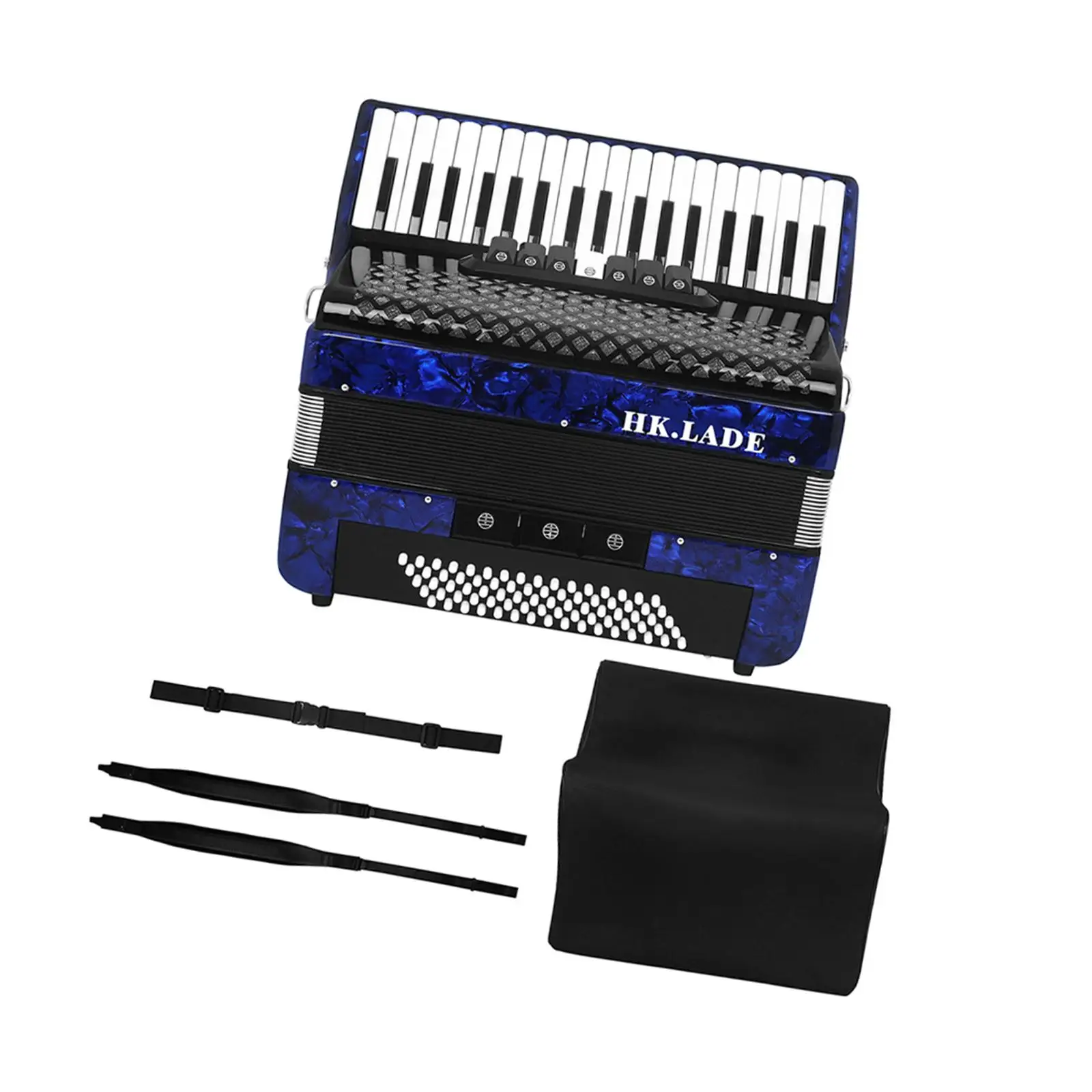 

37 Key 80 Bass Piano Accordion with Strap for Adults Beginners Professionals