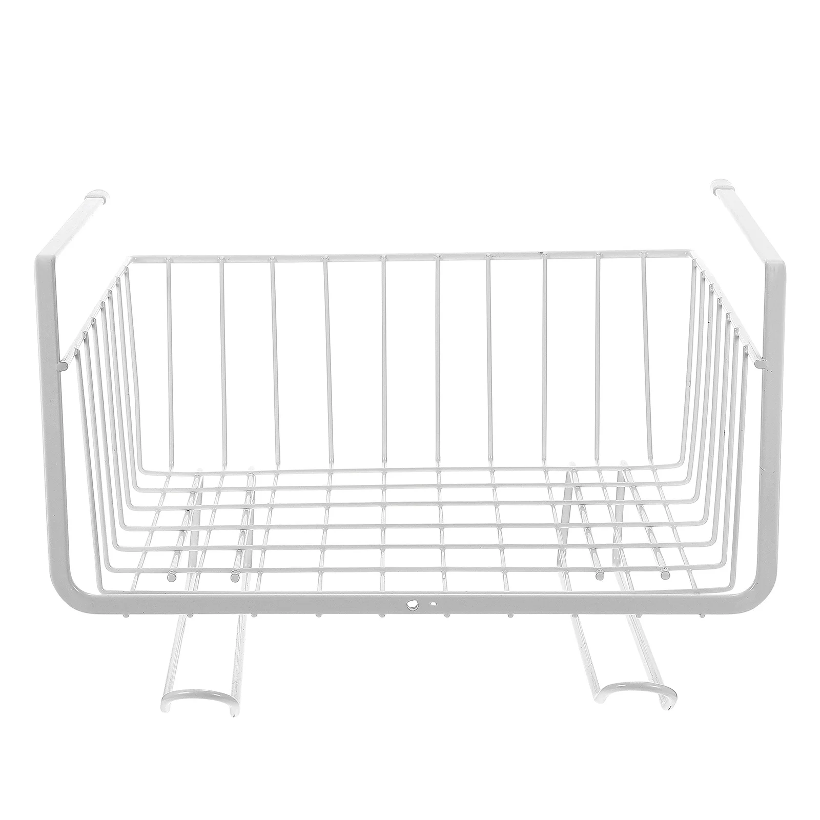 

Shelf Rack No Drill Hooks Wire Hanging For Kitchen Closet Pantry Storage Under Shelf Storage Basket Kitchen Cabinet