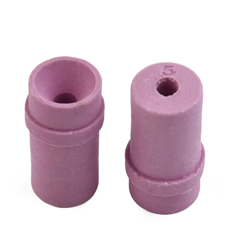 10Pcs Ceramic Nozzle Tips Air Siphon Sand Blasting Nozzle Blasting Accessories Tool High Efficiency Strong Wear Resistance