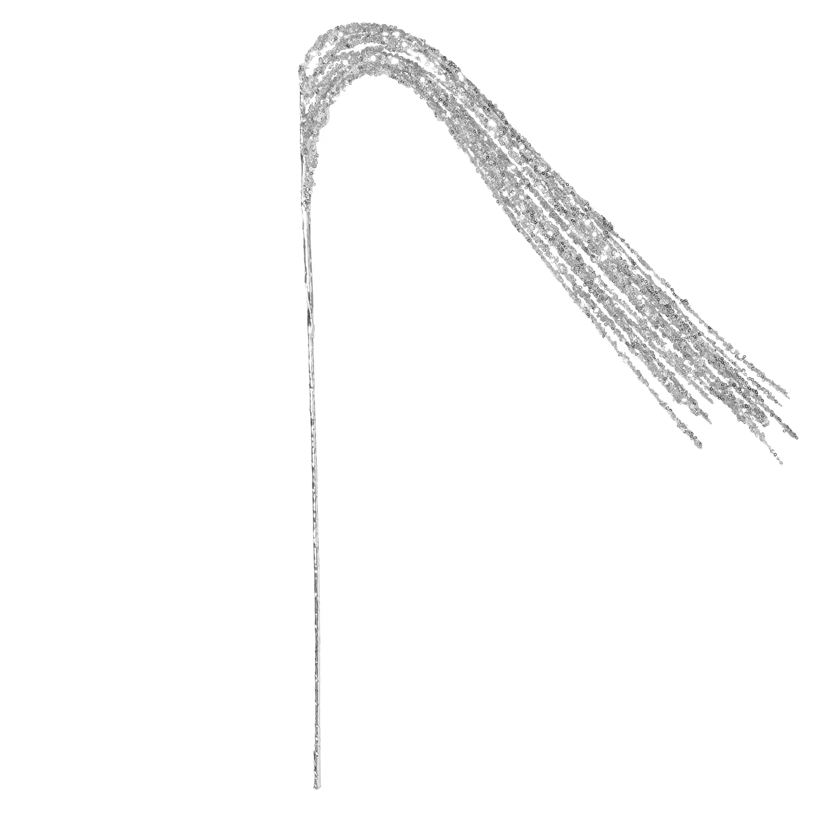 

1pcs Christmas Tree Ornaments Plastic Bead Branches For Home Office Mall Decor Artificial Xmas Picks Festive Vase Fillers