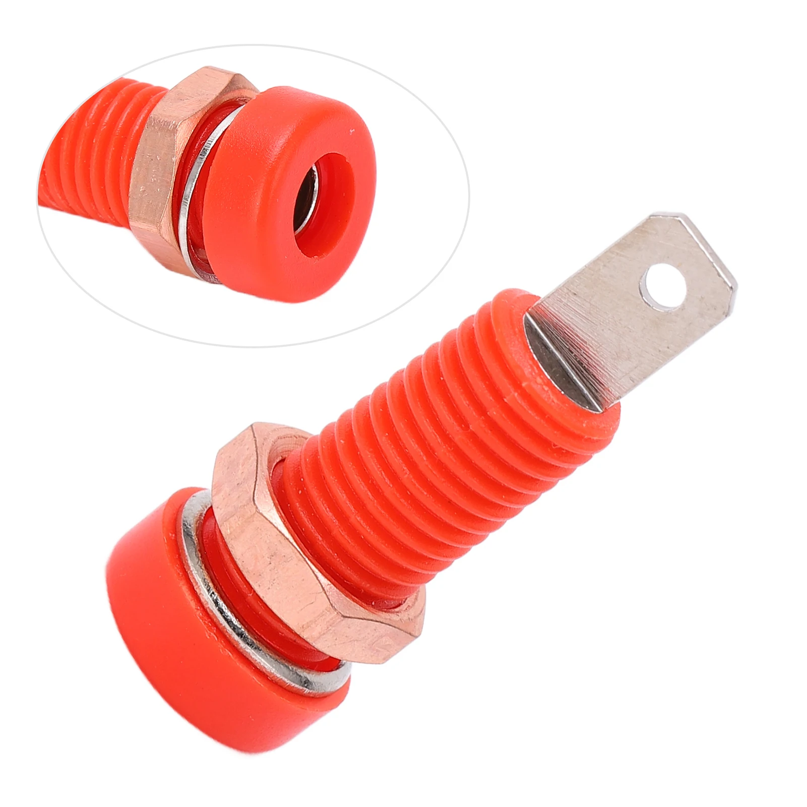 전자 기기 용 4mm 바나나 잭 소켓 마운트 바인딩 포스트 커넥터 어댑터 패널 바나나 잭 커넥터 패널