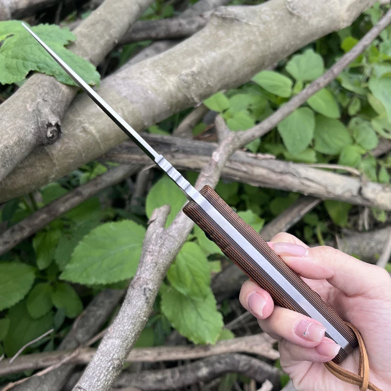 Watchman WF214 survival Fixed Blade Straight knife camping, fishing, barbecue knife, outdoor survival with Sheath Knife