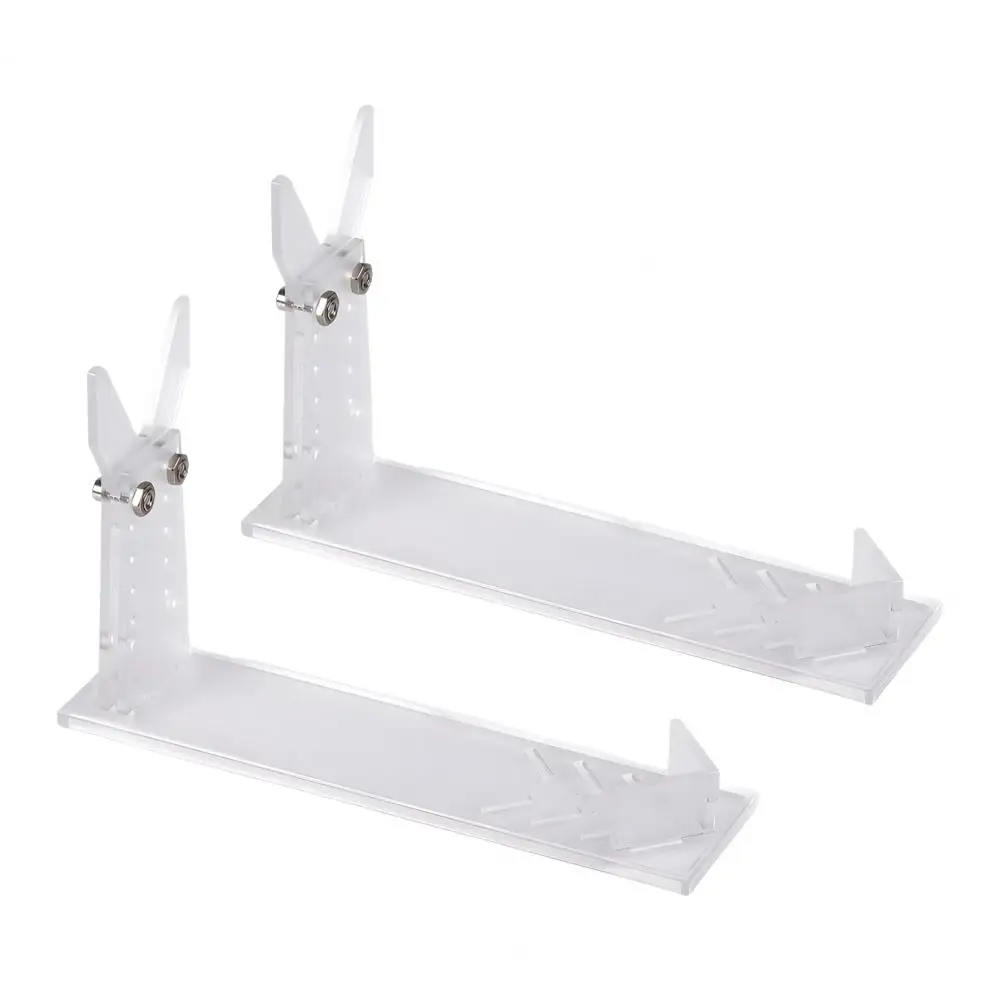 Acrylic Display Holder Shooter Acrylic Stand 1/2/3pcs Acrylic Shooter Display Stand Heavy Duty Adjustable Height Length Toy