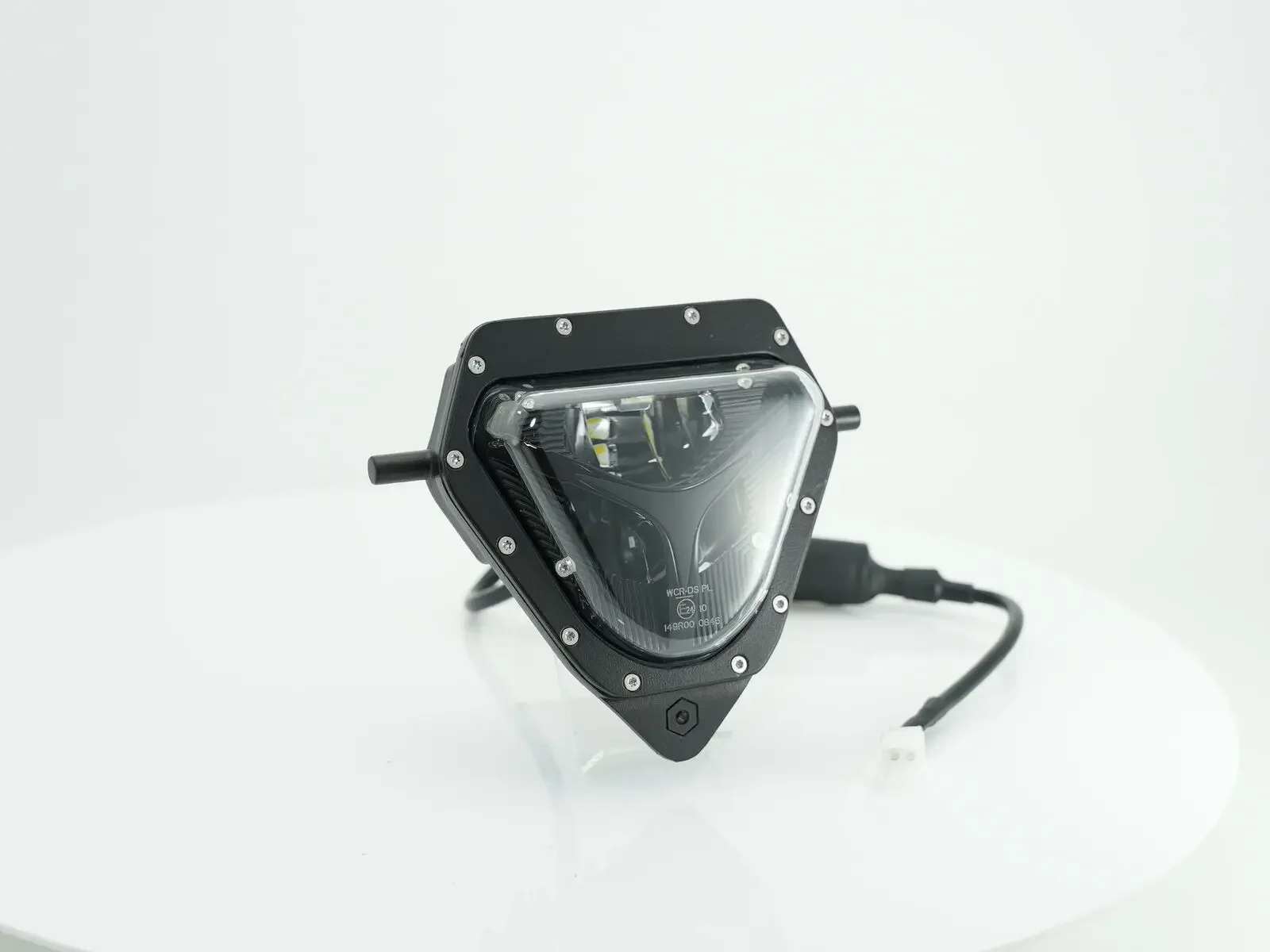 E24 Emark LED Headlight Assembly Dirt Bike Headlamp Hi-Low For 2012-2023 SHERCO SE SEF 250 300 450 500 offroad enduro