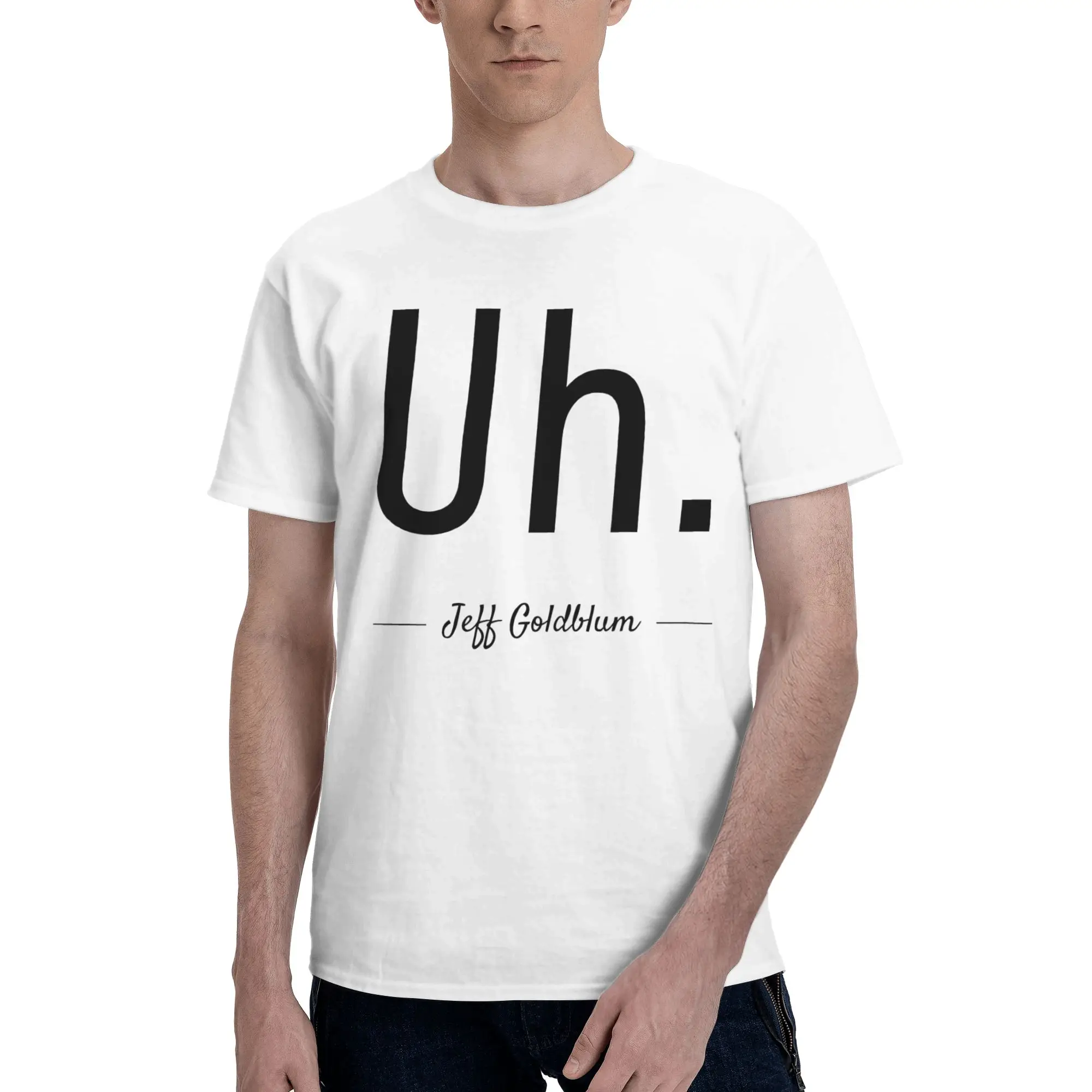 Uh, Jeff Goldblum Outdoor Reversible T-shirt Niche Simplicity T-shirt