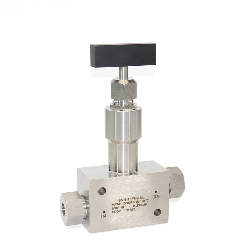 

Forged low-temperature needle valve stainless steel 316 high-pressure threaded globe needle valve