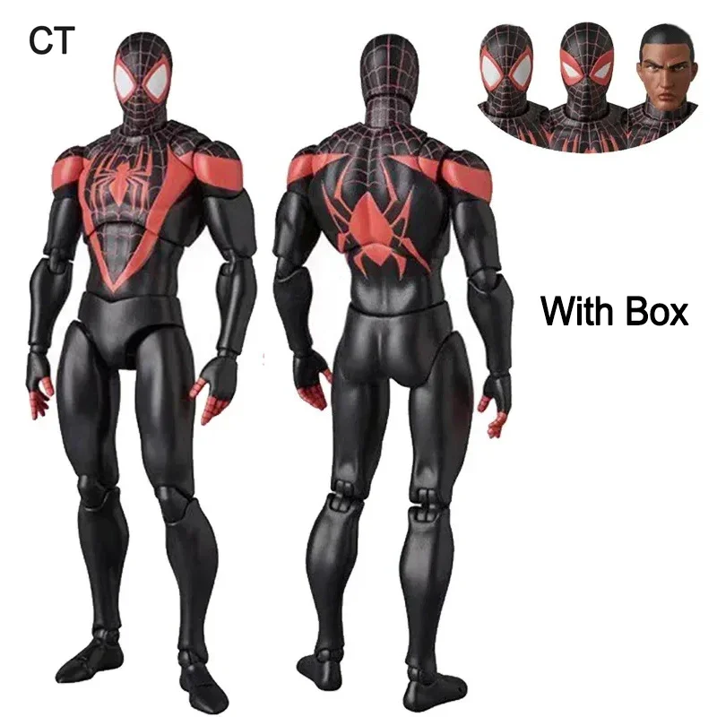 Ct Spiderman 092 Figure 2099 Spider Man Across The Spider-Verse Miles Morales Shf Action Figure Model Figurine Collection Toys