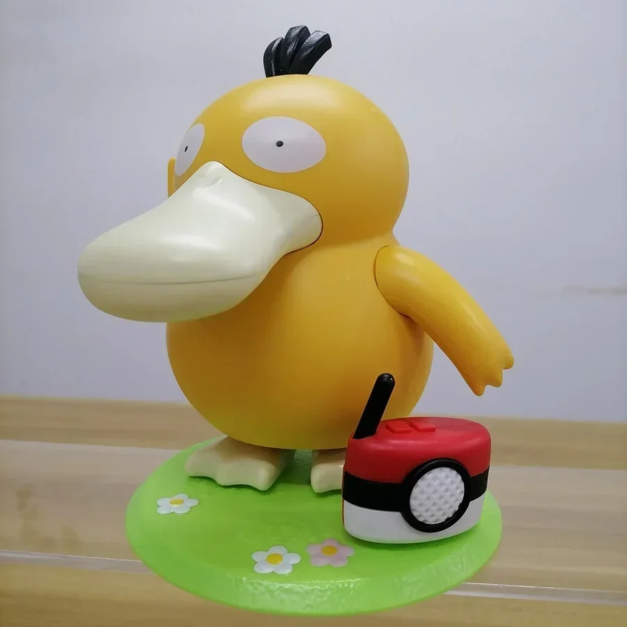 Figurines de Dessin Animé Japonais Pokemon Psyresines, Musique, brev, Swing, Canard, Mignon, Modèle Beurre, Jouet pour Garçons et Bol, Cadeaux d'Anniversaire