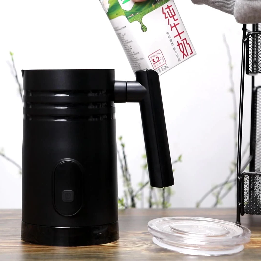 

Автоматический вспениватель молока на заказ, 2025 г., съемный венчик, пенка для молока, 400 Вт, электрический вспениватель молока 4 в 1