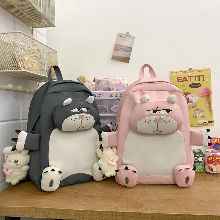 New Kawaii Backpack Women Cartoon Toy Creative Cute Backpack Woman School Bags For Teenage Girls Book Bag Mochilas Para Mujer