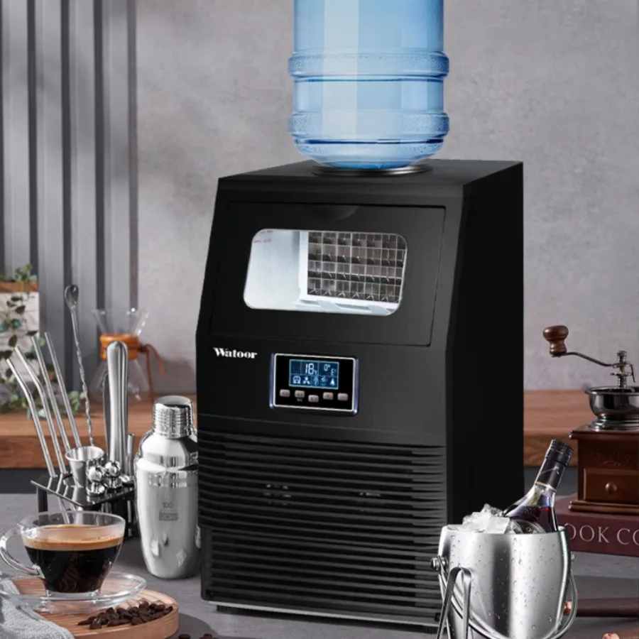 Automatic Ice Maker Small-scale Production Bottled Ice Maker Water Durable Commercial Furniture Macchina Del Ghiaccio ZYZBJ60