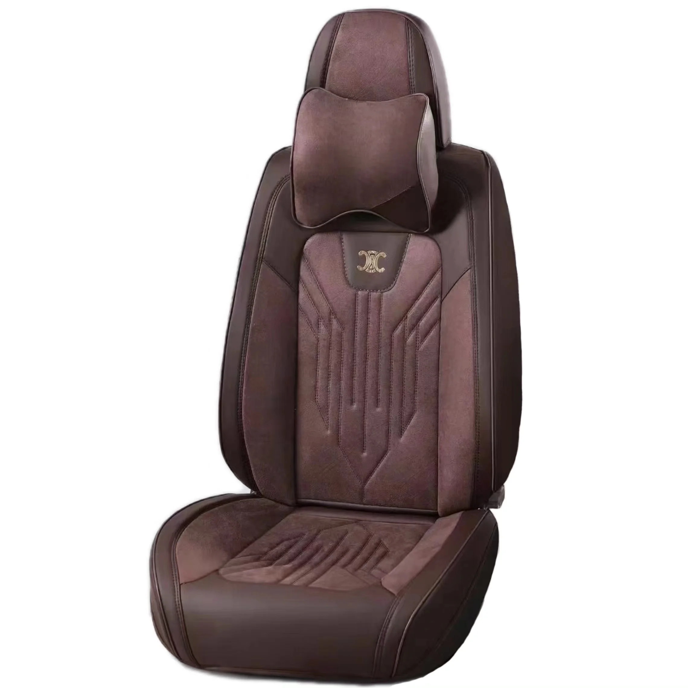 The Fine Quality Four Seasons Universal car seat cover Napa leather Car Seat Covers for CIVIC