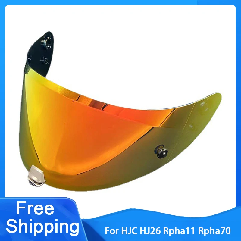 HJ-26 Motorcycle Helmet Visor Lens For HJC RPHA 11 RPHA 70 HJ26 Anti-UV Anti-Scratch Dustproof Wind Shield Motorcycle Parts