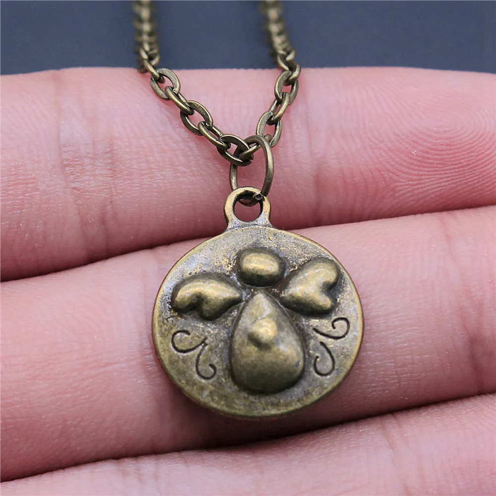 Necklace On The Neck 43Cm Chain Wings Angel Odd Jewellery