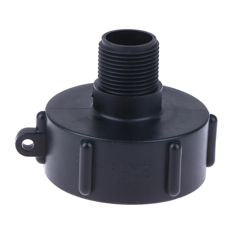 1PCS IBC Water Tank Reducing Adapter S60 Fine Thread to 2''NPS 3/4'' Fine Thread Garden Hose Connector Adapter Accessories