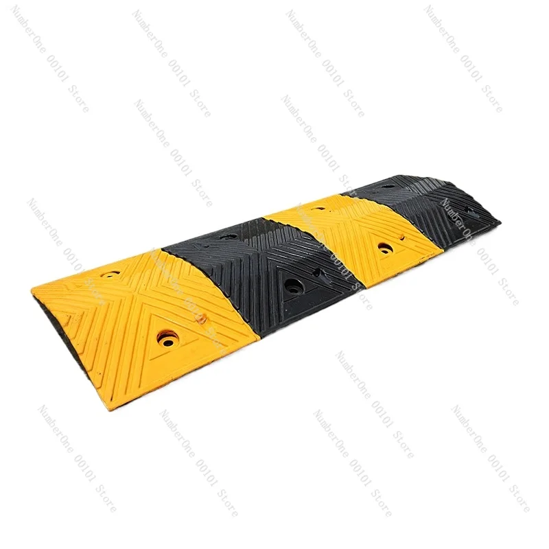 Speed Bump Rubber Cast Steel Speed Brake Slope Household Highway Road Ramp Thickened Car Speed Limit Ridge Buffer Strip