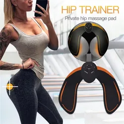 2026EMS Hip Muscle Stimulator Fitness Weightlifting Hip Abdominal Arm Leg Trainer Massage Battery Version