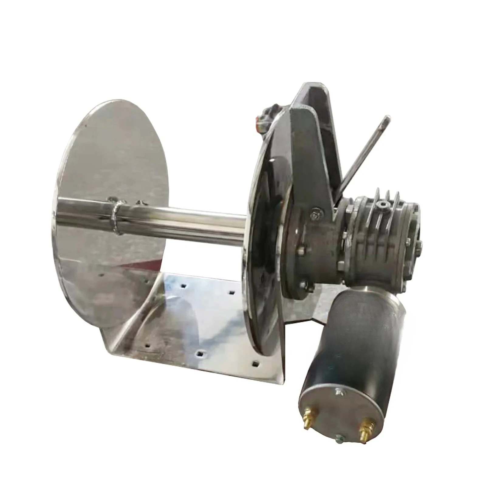 Rope Winch Remote Drum Anchor Windlass Marine Stainless Steel Yacht 1400W Electric