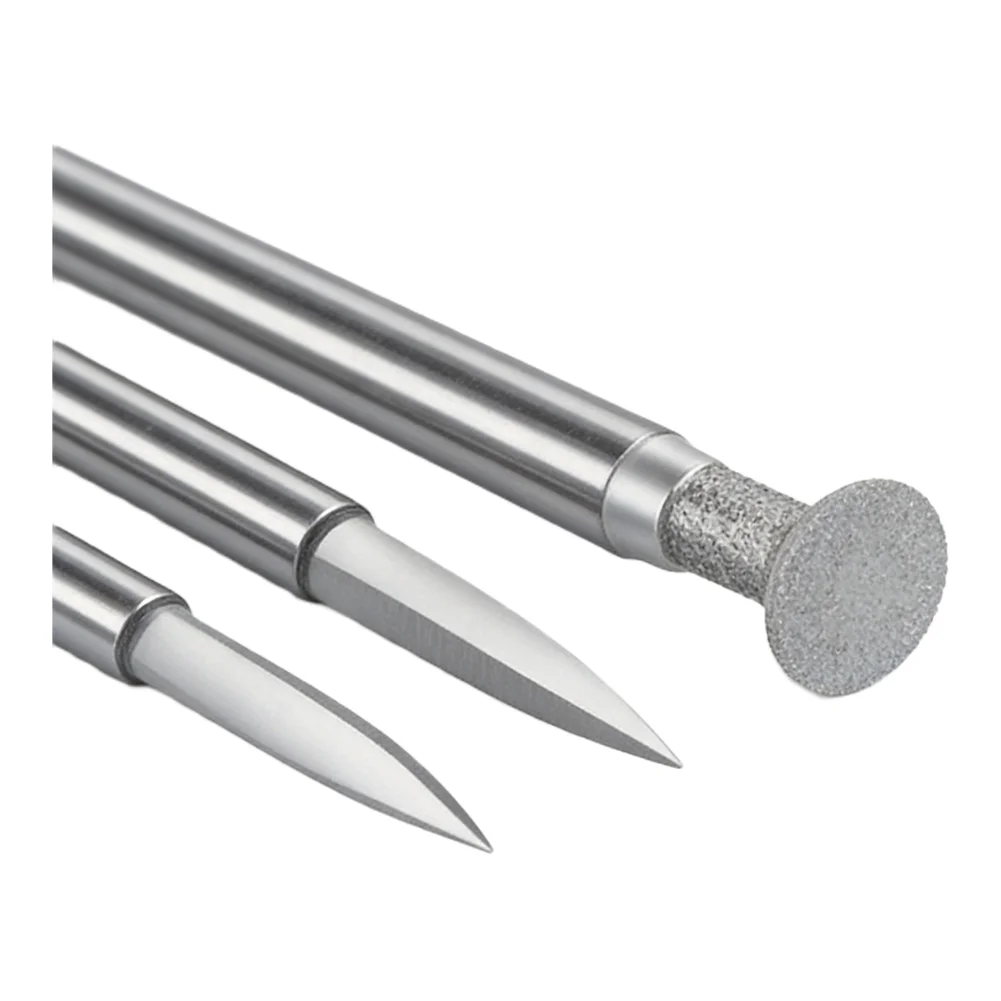 6Pcs Wood Carving Drill Bits Rotary Tool Engraving Crafts Polishing Grinding Tool Electric Grinder Wood Stone Carving Drill Bit