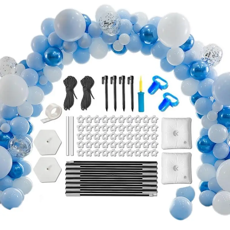 

Balloon Arch Kit with Base Wedding Birthday Party Decoration Girls Baby Shower Adjustable Balloon Arch Stand Backdrop Decoration