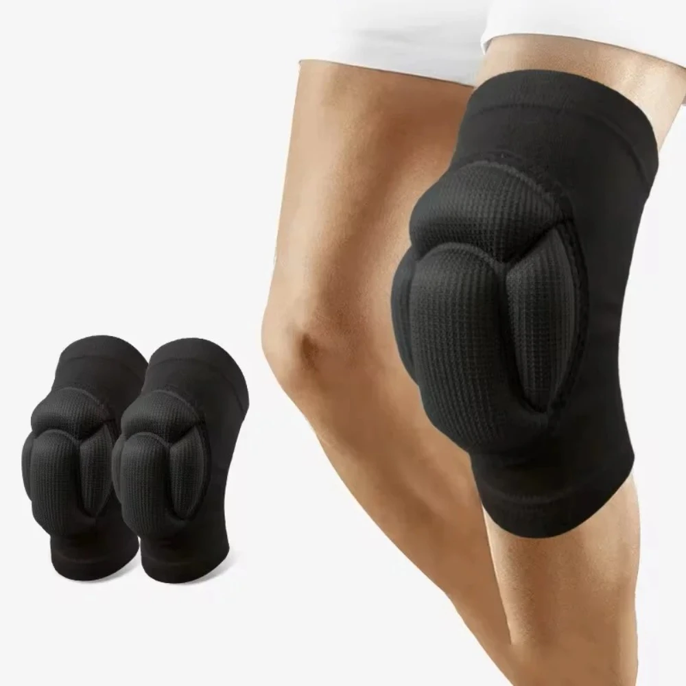 1 paire de genouillères S/M/L, protection en EVA haute densité, genouillères anti-collision, pour le sport, absorption des chocs, nettoyage, jardinage