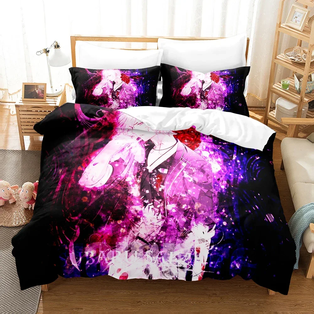 

Anime Diabolik Lovers Bedding Set Single Twin Double Queen King Cal King Size Bed Linen Set