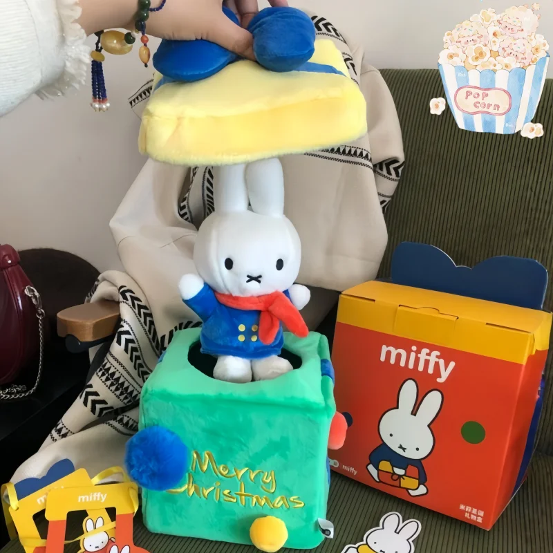 

New Original In Stock Rabbit Gift Box Plush Doll Birthday Christmas Gift Girl Friend Creative Toy Gifts