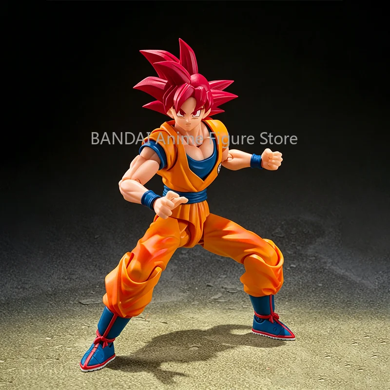In Stock Bandai Dragon Ball SUPER SAIYAN SON GOKU GOD AURA and SON GOKU THE KIND-HEARTED 3.0 Finished Model Toy Collectible Gift view 3