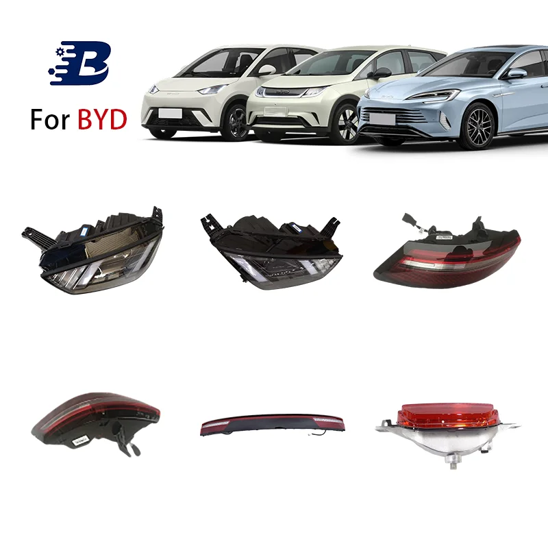 Original High-quality Car Auto Parts for BYD Seagull LED Lights Bumpers Grilles Doors Rearview Mirrors Body Kits OEM Standard