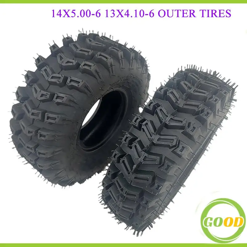 

New13x4.10-6 14x5.00-6 for ATV four-wheel off-road karting, three wheeled and four-wheel tire replacement