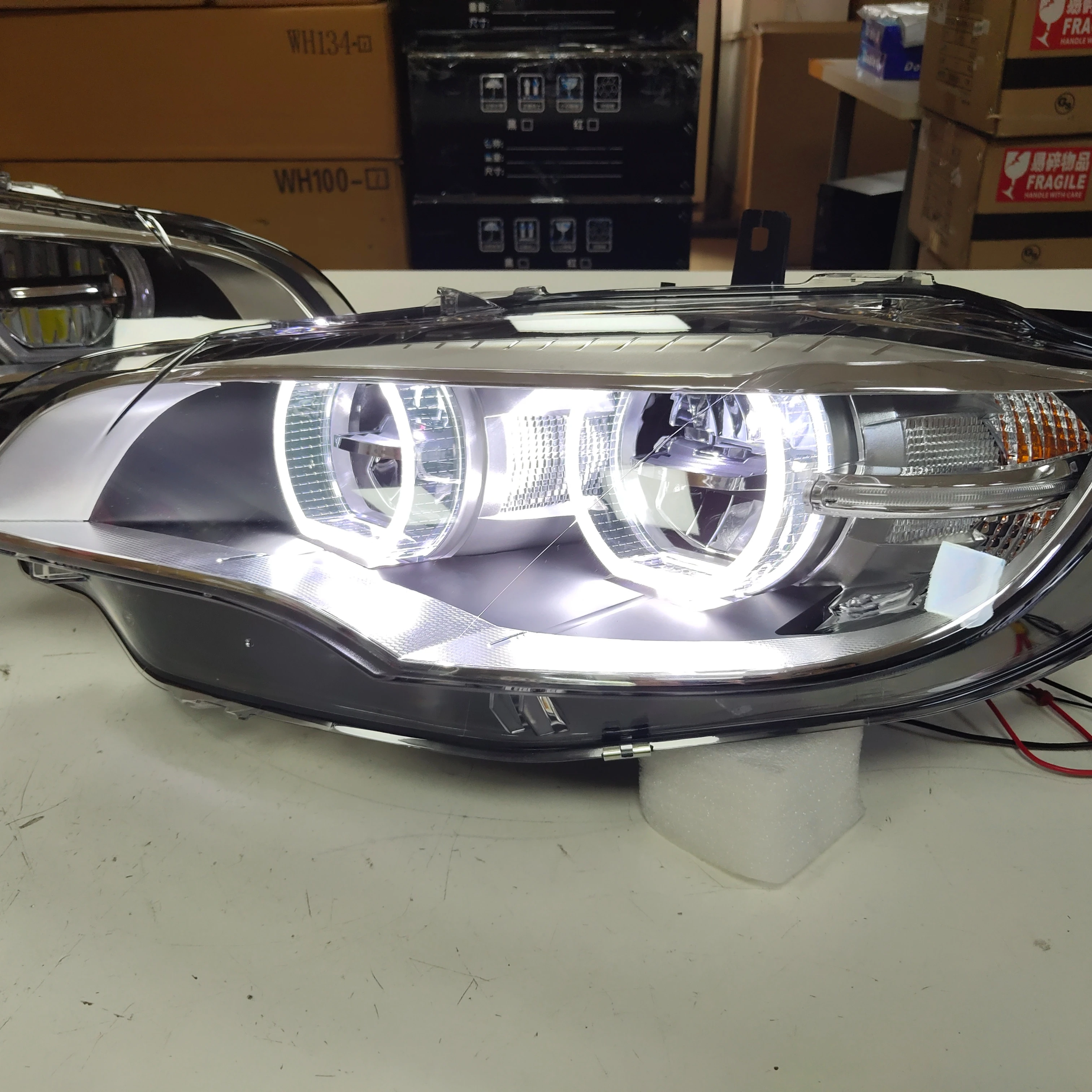 

2008-2013 Year For X6 E71 LED Head Light Lamps QT-08