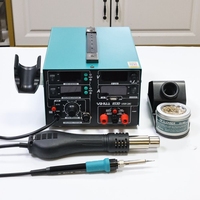 YIHUA 853D Rework Soldering Station 3 in 1 Hot Air Gun Soldering Iron USB Output 15V 2A DC Power Supply New Welding Stations