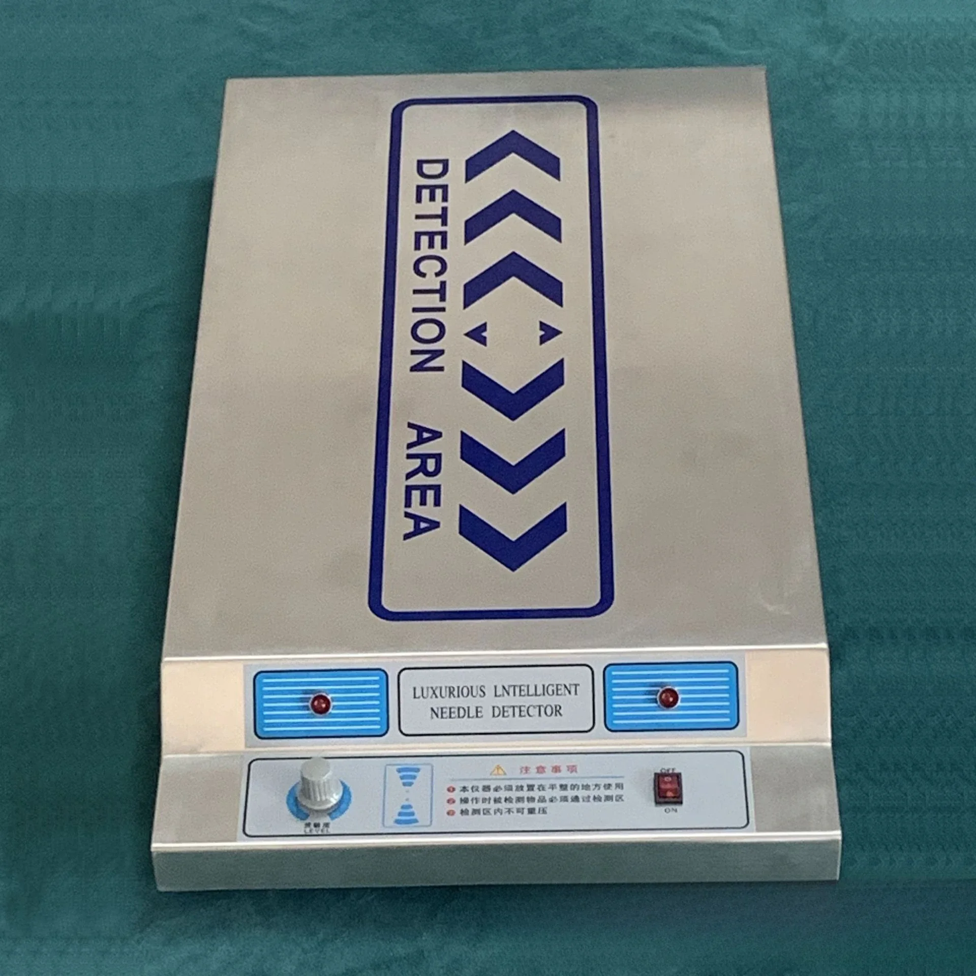 Platform type needle detector needle detector, stainless steel anti-interference, clothing toy needle detector, footwear JZQ-86C