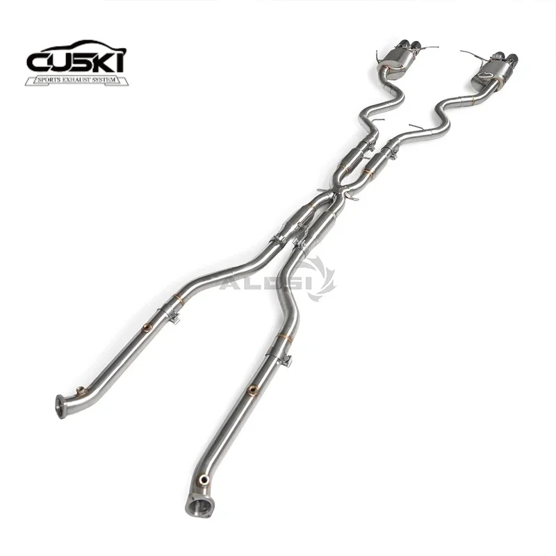 

Выхлоп из нержавеющей стали с клапаном Catback, выхлопная труба, подходит для BMW M3 E90/E92/E93 4.0l 2008-2013, автомобильная выхлопная труба