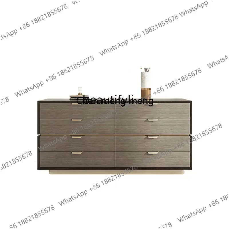 new  Modern Minimalist Eight Spares Cabinet Bedroom Storage Cabinet Minimalist Sideboard Cabinet ss 8617