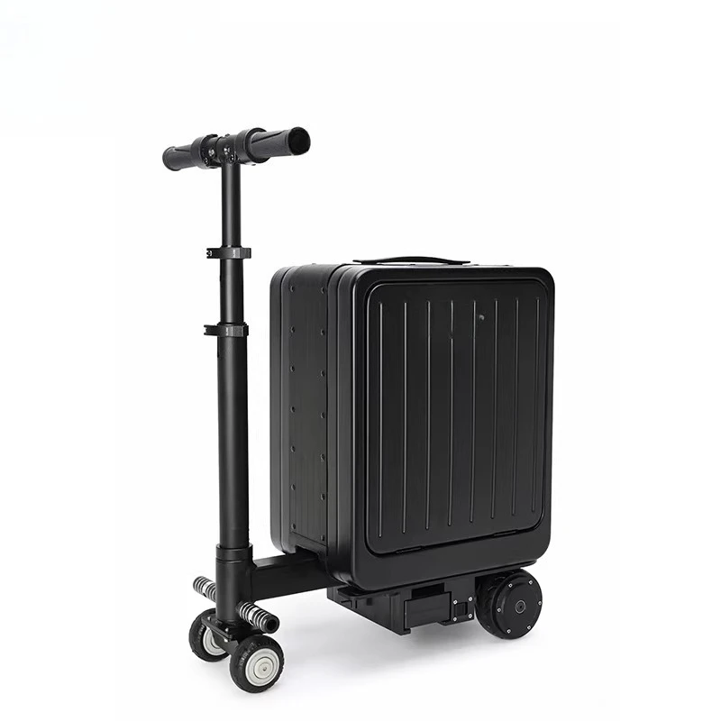 

Mobile suitcase cycling travel can be boarded, smart suitcase has large battery life and long battery life