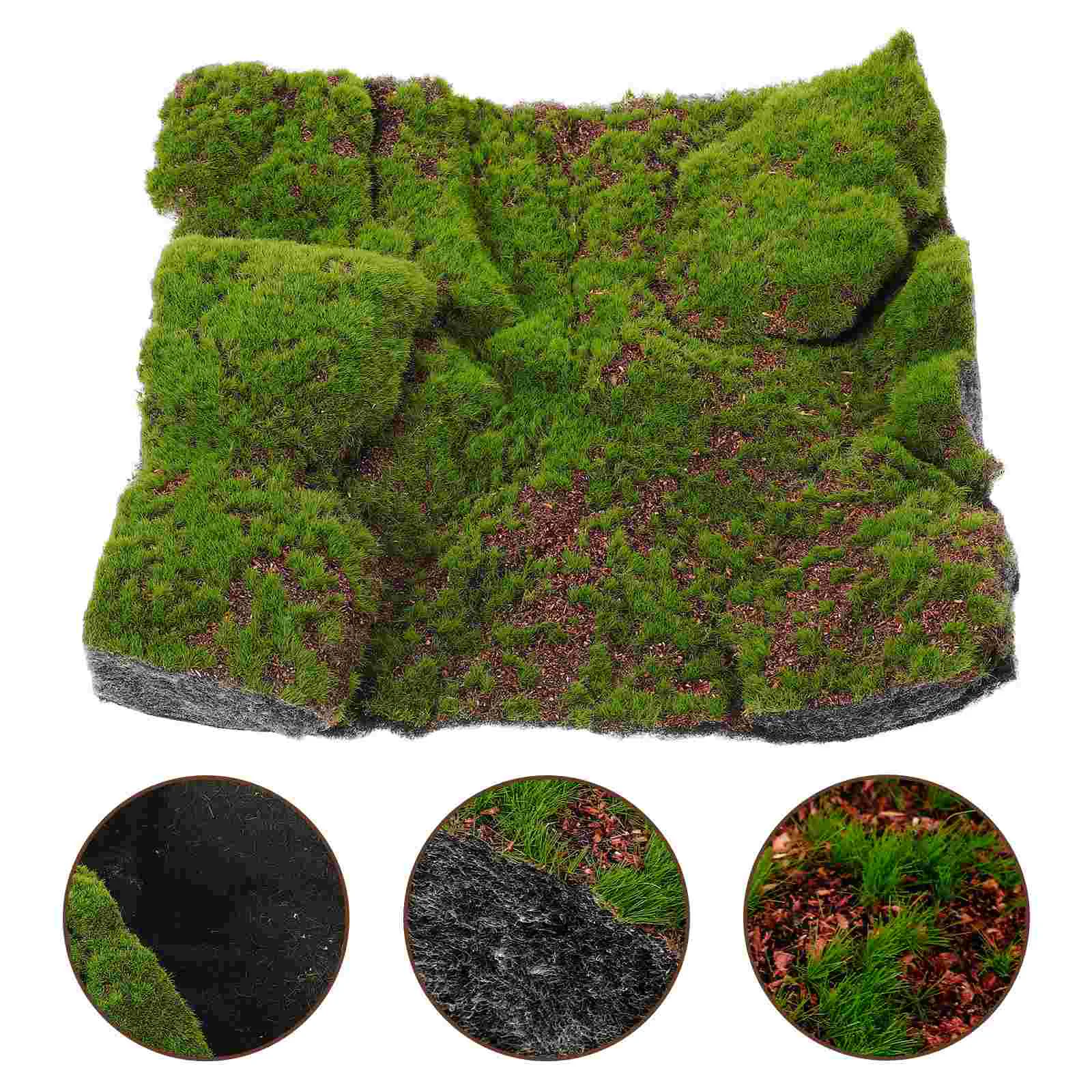 Simulation Moss Wall Board Simulated Lawn Fake Turf Carpet Decorative Carpets Rugs