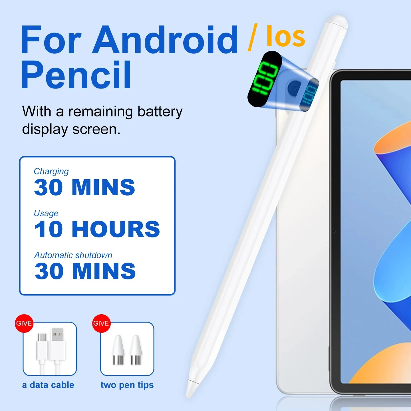 Lenovo Tablet P12 Accessories - Stylus Pen for Lenovo P12 P11