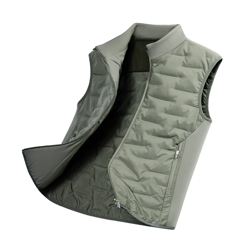 

MensFashion Vest UltraWarm Thermal Insulated Vest UltraLightweight Packable Travel Vest UrbanCasual Sporty Sleeveless Gilet