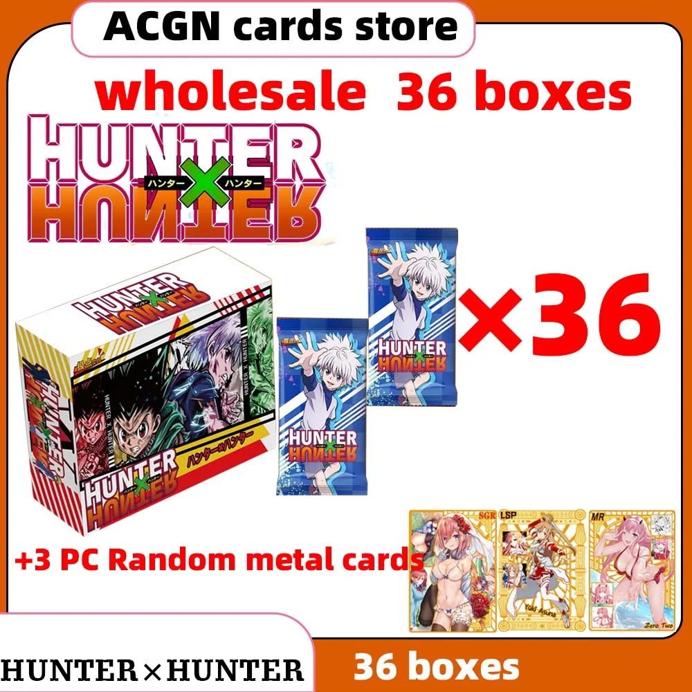 

2024 Newest HUNTER×HUNTER Collection Card CCG Card Booster Box