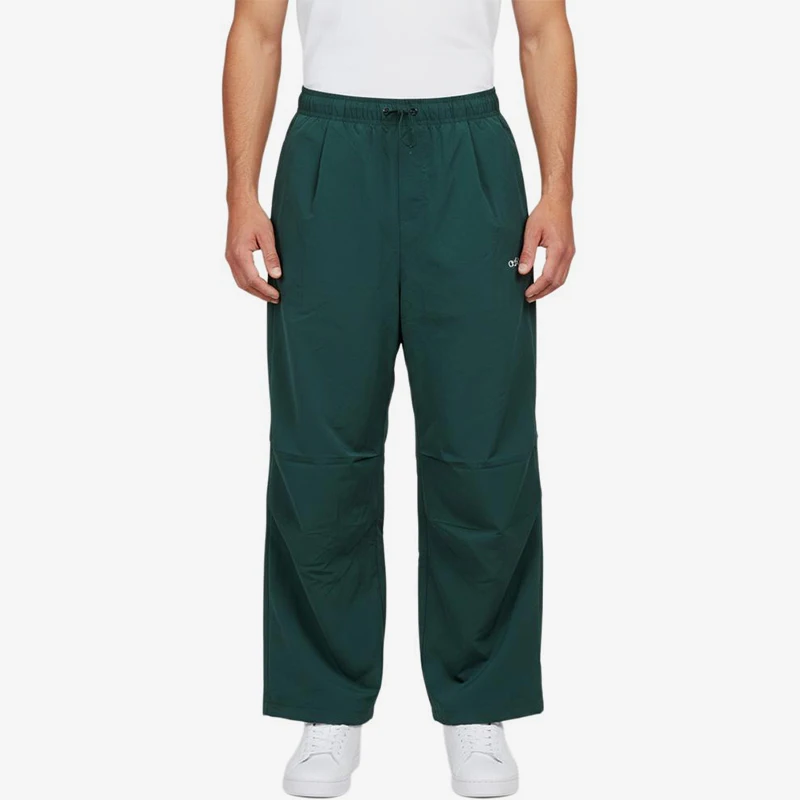 Adidas genuine clover new men's dark green loose and lightweight casual pants KR2610