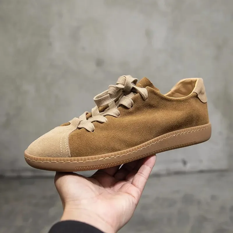 

Light Luxury2025Летние и осенние модные мужские туфли на шнуровке с резиновой подошвой для работы и спорта, мужская обувь Форрест Гамп