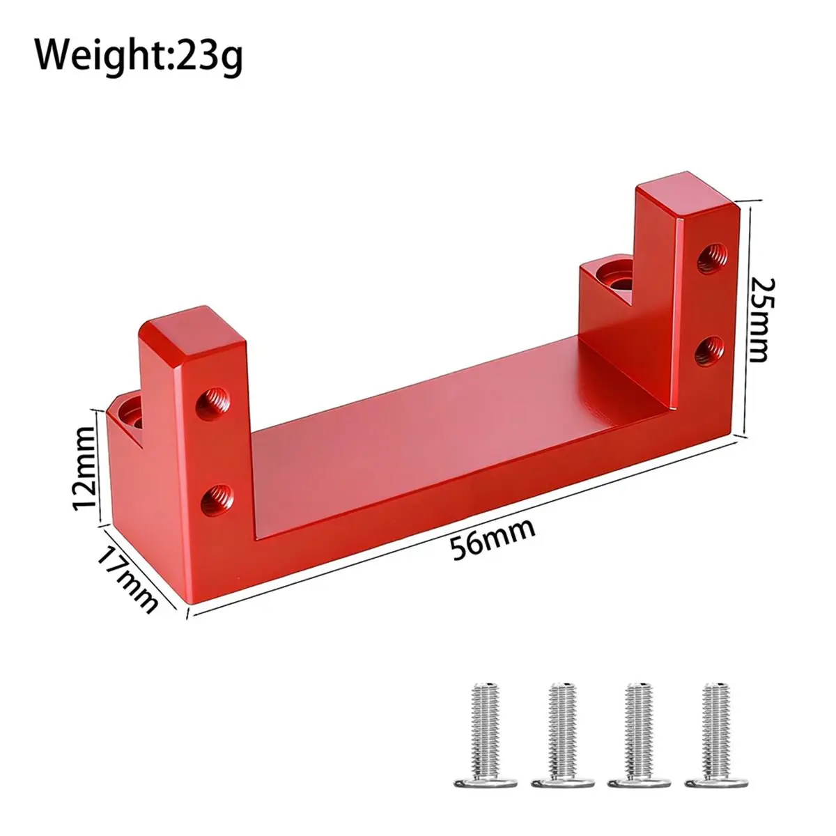 

RC Car Upgrade Axle Servo Mount Stand for 10303 10304 1/10 RC Car Upgrade Accessories Silver