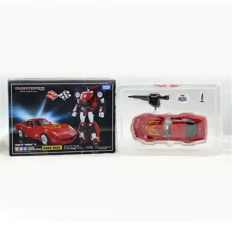 TAKARA TOMY Transformers ของเล่นแผนที่ Rage รุ่น Transformers MP-26 ยาง Recoating หุ่นยนต์หญิงตัวเลขการกระทําของเล่นเด็ก