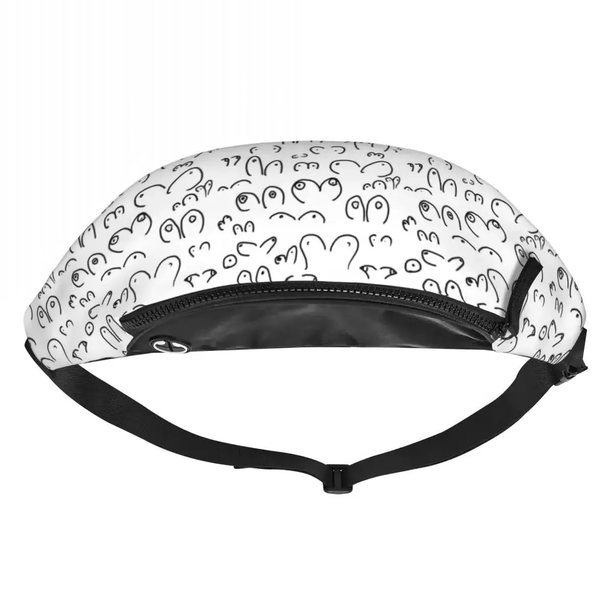 

Поясная сумка Line Art для мужчин и женщин, повседневная поясная сумка через плечо для пеших прогулок, сумка для денег для телефона