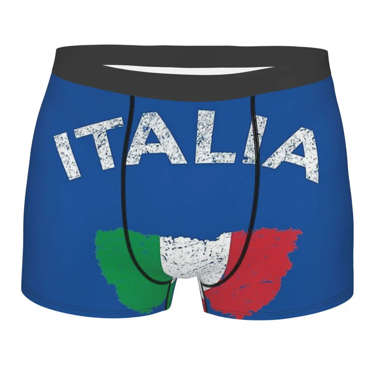 Italy Flag Men's Panties Vintage Italian Flag Men Boxer Underwear Cotton for Male Large Size Lot Soft